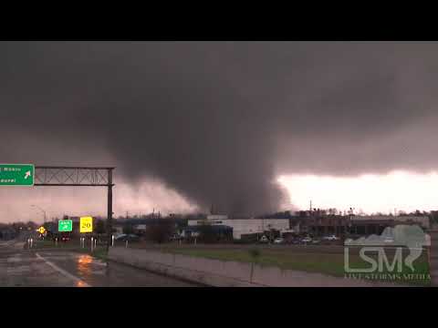 13 - RAW Footage of the Hattiesburg, MS tornado on the west side of town. Also, damage footage is in there as well. Video is NOT FOR BROADCAST without expressed w...