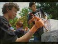 Keweenaw Bay Indian Community (KBIC) teens built butterfly houses during the first year of the Zaagkii Project. The teens are part of the KBIC Summer Youth Program. Working alongside members of several Ojibwa tribes, at-risk teens with the US Forest Service-sponsored Zaagkii Wings and Seeds Project in Michigan's Upper Peninsula will continue protecting pollinators during 2010 by helping to build the first-ever native species plants greenhouse on an American Indian reservation and hope to trace the Mexico Monarch migration. Teens from Marquette, MI planted/distributed over 26000 native plants seeds, helped transplant hundreds of native plant seedlings, hiked through remote forests with Zaagkii Project Native American college interns to learn importance and uses for native species plants, and have built and painted 36 mason bee houses and 18 butterfly houses with one of each placed by the USFS in The Peoples Garden at US Department of Agriculture Headquarters, National Mall, Washington, DC. The Zaagkii Project is sponsored by the nonprofit Cedar Tree Institute, Keweenaw Bay Indian Community (KBIC), the United States Forest Service (USFS) and Marquette County Juvenile Court. The at-risk teens put in 1786 hours of community service working on the Zaagkii Project. In 2010, the youths, KBIC and USFS will build a native plants greenhouse near the shores of Lake Superior, the first greenhouse of its kind on tribal property in US KBIC 