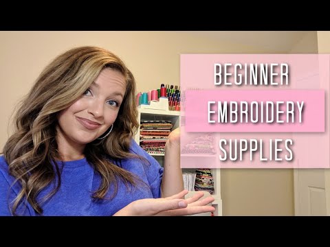 video-linktoworks-Embroidery Supplies for Beginners: What you need to...