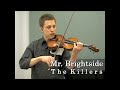 Mr. Brightside - The Killers - Violin and Piano Cover