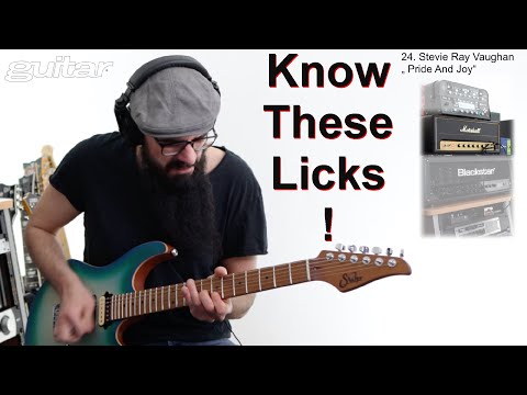 Top 25 Guitar Licks You Should Totally Know (with LTD BW-1)