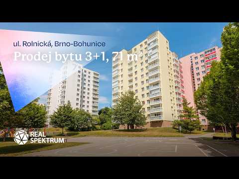 Video Prodej bytu 3+1 71 m², Brno - Bohunice