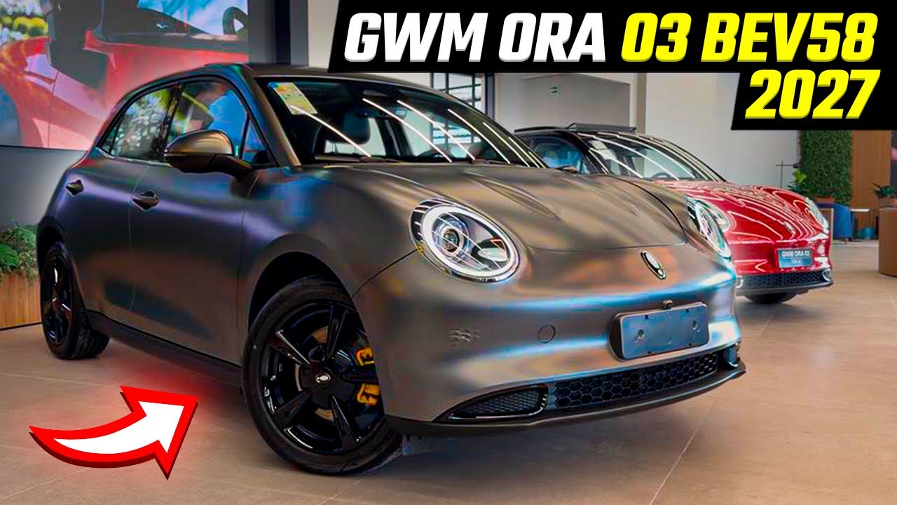 NOVO GWM ORA 03 BEV58 2027 EM DETALHES