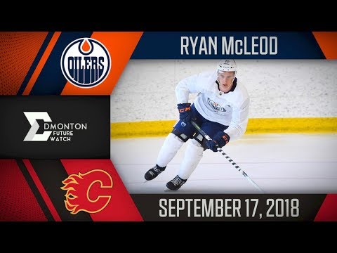 Ryan McLeod | Two Assists vs Calgary | Sep. 17, 2018