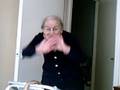 Mrs Alice Nyari from Selkirk charms the world