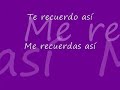 La recuerdo asi