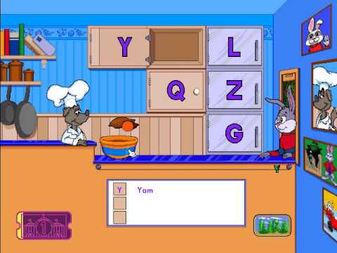 preschool - Reader Rabbit Preschool Part 1: ABC Diner (Ticket 1)