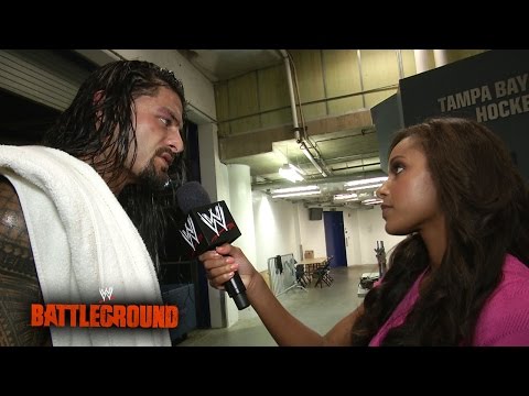 A defeated Roman Reigns looks ahead to Raw: WWE Battleground 2014