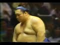 昭和59年夏場所11日目　北の湖 対 琴風