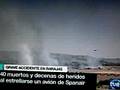 Sintoniadx: Accidente aereo en Barajas,España.