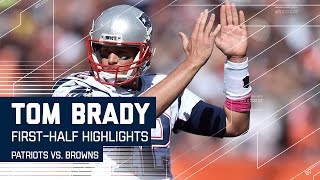 Brady Throws 2 TDs & Leads Patriots to 23 First-Half Points (Highlights) | Patriots vs. Browns | NFL by NFL