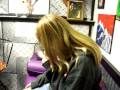 Ashton gets her lip pierced @ Mad House, Denison, TX