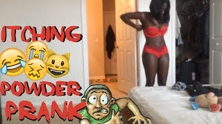 Itchy Powder Prank (Boyfriend Pranks Girlfriend)