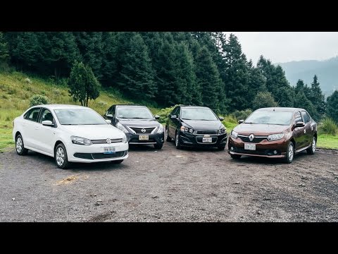 Comparativa Volkswagen Vento vs Chevrolet Sonic vs Renault Logan vs Nissan Versa