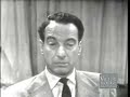 victor borge feeding a baby (elephant).

very old tv show, but as funny as expected, and more.