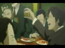 my first fanvideo... it's kind of choppy. (baccano! is property of aniplex and mediaworks).

~~~***~~~
zoot suit riot - cherry poppin' daddies
lyrics: 

who's that whisperin' in the trees?
it's two sailors and they're on leave
hats and chains and swingin' hands
who's your daddy? yes i am

fat cat came to play
now he can't run fast enough
you'd best stay away
when the pushers come to shove

zoot suit riot

throw back a bottle of beer
zoot suit riot

pull a comb through your coal black hair

zoot suit riot

throw back a bottle of beer
zoot suit riot

pull a comb through your coal black hair
blow daddy!

a whipped up jitterbuggin' brown eyed man
a stray cat frontin' up an eight-piece band
cut me sammy and you'll understand
in my veins hot music ran

you got me in a sway
and i want to swing you done
now you sailors know
where your women come for love

zoot suit riot

throw back a bottle of beer
zoot suit riot

pull a comb through your coal black hair

you're in a zoot suit riot
you're in a zoot suit riot
you're in a zoot suit riot

(random gibberish)

oh you got me in a sway
and i want to swing you done
now you sailors know
where your women come for love

zoot suit riot

throw back a bottle of beer
zoot suit riot

pull a comb through your coal black hair

zoot suit riot

throw back a bottle of beer
zoot suit riot

pull a comb through your coal black hair

you're in a zoot suit riot
you're in a zoot suit riot
you're in a zoot suit riot