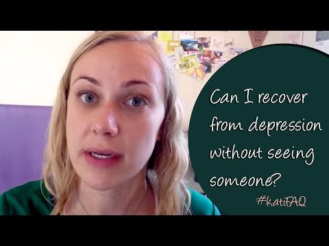 how to self treat depression