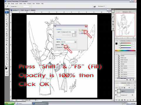 how to isolate black lines in photoshop