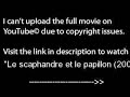 Le scaphandre et le papillon (2007), part 1 /9,full film/movie online part1