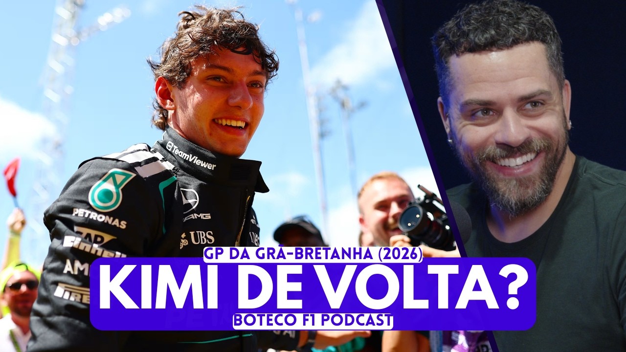 ANTONELLI DE VOLTA OU HAMILTON DE VEZ NA BRIGA? | ANÁLISE DO GP DA GRÃ-BRETANHA DE FÓRMULA 1 (2026)