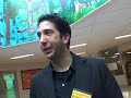 David Schwimmer, principal for a day