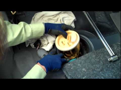how to drain audi a4 diesel tank