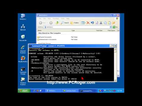 how to format a usb to ntfs