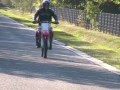 session stunt 250 CR 500CR cross session bécane wheeling