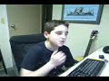 watch him as he gives a review for his own video