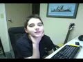 watch him as he gives a review for his own video