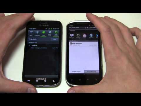 Samsung Galaxy S II vs. HTC Amaze 4G Dogfight Part 1