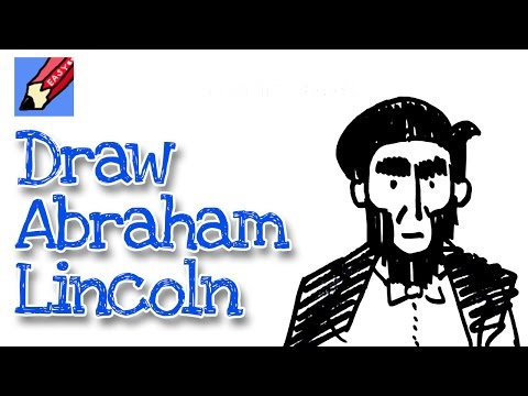 how to draw abraham lincoln