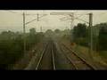 Rugby to Glasgow train time lapse