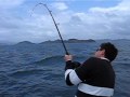 Arline Fishing Charters catching Hapuka in October 2009