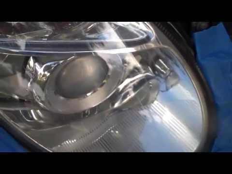 MERCEDES BENZ E CLASS 500 HEADLAMP RESTORATION REPAIR FAIRFAX CALL (866) 636-4451