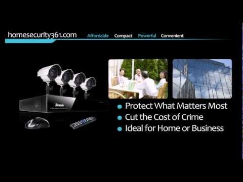 how to connect surveillance camera to tv