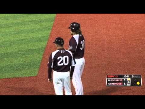illinois - 2013 MVC Baseball Championship Highlights: Illinois State 6, Missouri State 1.