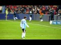 Lionel Messi substitution | Messi comes off the field for Argentina