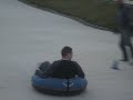 jeremy snow tubing