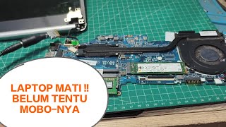 No Switch Nyala Langsung Mati HP 14s, Belum Tentu Mainboard-nya