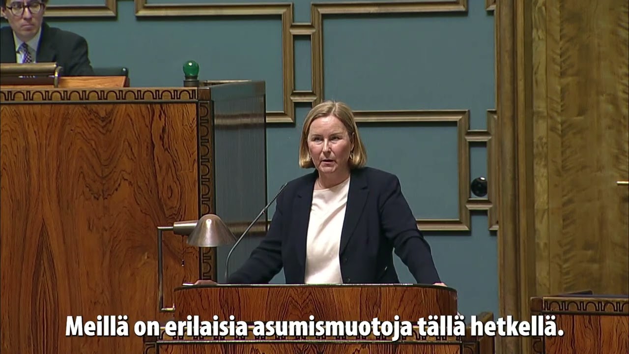 Eduskunnan täysistunto 25.9. 2024