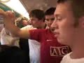Manchester United Fans -The Tube from Stanmore to Wembley