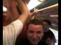 Manchester United fans -The Tube from Stanmore to Wembley