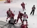Ishockey-fight: Hedman vs Nieminen Ishockey-fight: Hedman vs Nieminen