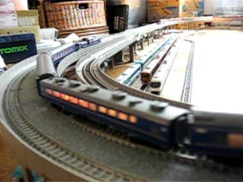 鉄道模型走行１