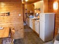 Robins Rest Log Cabin at Ashwater House, Louth, Lincolnshire, England