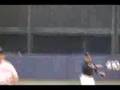 Dad throws out first pitch