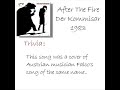 After The Fire - Der Kommisar After The Fire - Der Kommisar