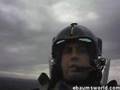 Guy passes out going up in a jet