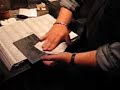Printing a Rembrandt etching Printing a Rembrandt etching
